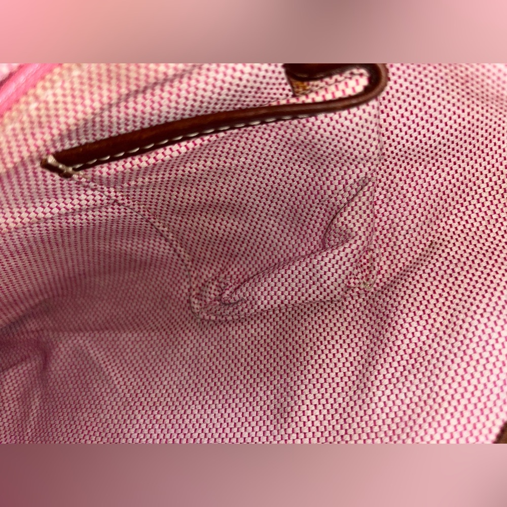 Dooney & Bourke Brown Monogram barrel Bag - Picture 7 of 13